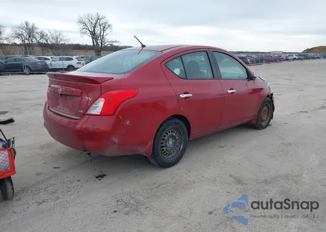 2014 Nissan Versa 1.6 Sv from USA, damaged, VIN 3N1CN7AP7EL837568